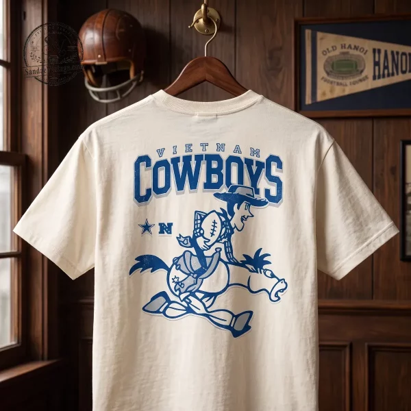 Exclusive 2026 Disney NFL Collab Merch Dallas Cowboys Woody Toy Story Graphic T-Shirt design from Sandaevintage